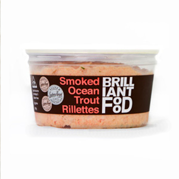BRILLIANT FOOD’S SMOKED OCEAN TROUT RILLETTES