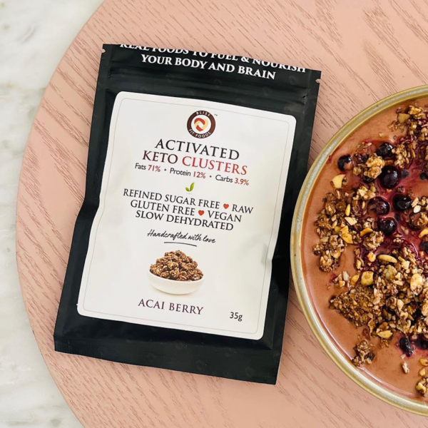 BLISS FIT FOOD’S ACTIVATED ORGANIC KETO CLUSTERS